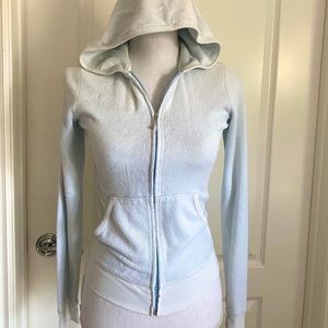 **SOLD*Juicy Couture Zip Hoodie & pant. Light Blue